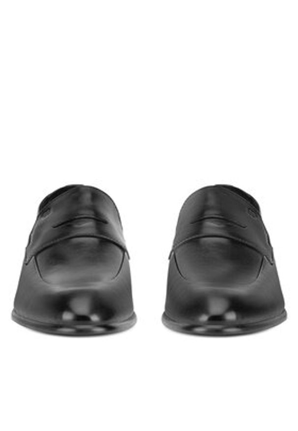 Gino Rossi Mokasyny GIULIO-02 124AM Czarny. Kolor: czarny. Materiał: skóra