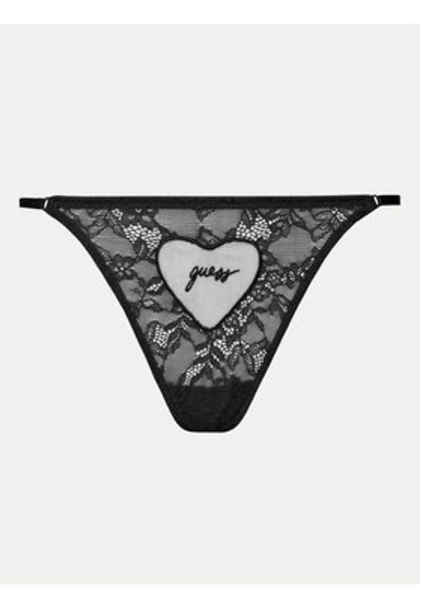 Guess Figi klasyczne O5RE29 KBGT0 Czarny Regular Fit. Kolor: czarny. Materiał: syntetyk