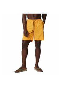 columbia - Szorty do pływania męskie Columbia Summerdry Short. Kolor: żółty. Styl: sportowy