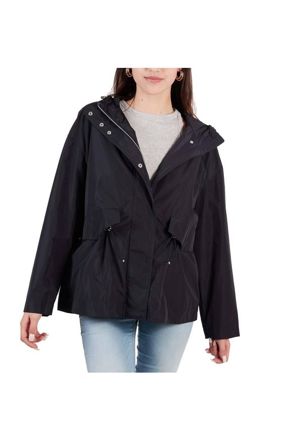 Geox - Kurtka GEOX W BULMYA PARKA Niebieski. Kolor: niebieski. Materiał: tkanina