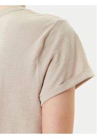 United Colors of Benetton - United Colors Of Benetton T-Shirt 3BVXD109F Beżowy Regular Fit. Kolor: beżowy. Materiał: bawełna