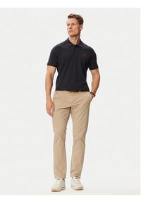 Beverly Hills Polo Club Polo P-SS26M-P42560_Red LogoNVY Granatowy Regular Fit. Typ kołnierza: polo. Kolor: niebieski. Materiał: bawełna #4