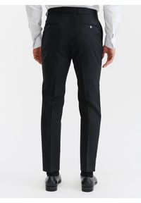 Pako Lorente - PAKO LORENTE – Spodnie smokingowe P000B-6S-001-C-S. Materiał: wełna. Wzór: gładki. Styl: młodzieżowy #9
