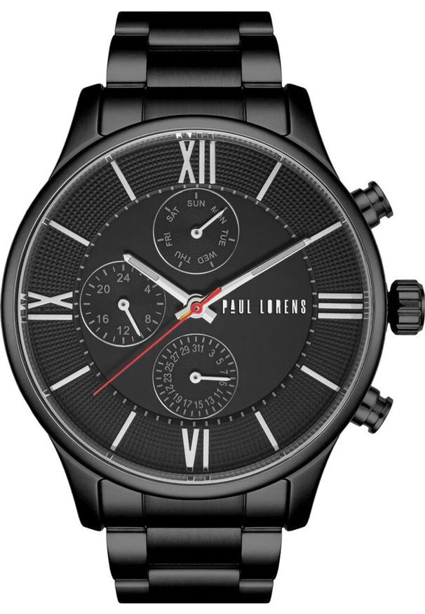 Zegarek Paul Lorens ZEGAREK MĘSKI PAUL LORENS - PL11652B6-1A5 (zg356d) + BOX