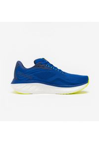 Buty do biegania męskie Saucony Ride 18. Kolor: niebieski, wielokolorowy, żółty. Sport: bieganie