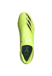 Adidas - Buty piłkarskie adidas X Ghosted.3 Ll Fg M FW6969 żółte wielokolorowe. Okazja: na co dzień. Kolor: wielokolorowy. Materiał: włókno, dzianina. Szerokość cholewki: normalna. Sport: piłka nożna #4