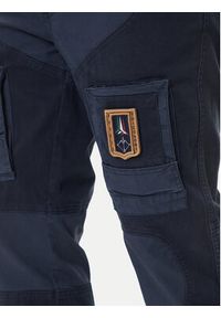 Aeronautica Militare Spodnie materiałowe 252PA1664UCT04241 Granatowy Regular Fit. Kolor: niebieski. Materiał: bawełna #6