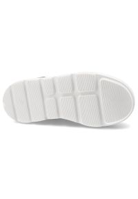 Klapki damskie S.Barski, ze skóry naturalnej licowej ażurowa cholewka platforma sznurowane styl casual, beżowe, LR61-7088. Okazja: na co dzień. Kolor: beżowy. Materiał: skóra. Wzór: ażurowy. Sezon: lato. Obcas: na platformie. Styl: casual #4