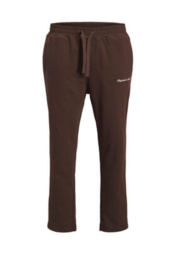 Jack & Jones Spodnie dresowe Kane Norrebro 12282553 Czerwony Relaxed Fit. Kolor: czerwony. Materiał: bawełna