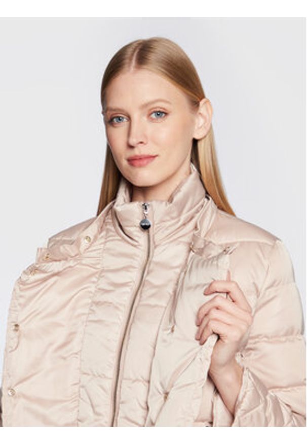 Liu Jo Sport Kurtka zimowa TF2184 T4558 Beżowy Regular Fit. Kolor: beżowy. Materiał: syntetyk. Sezon: zima. Styl: sportowy