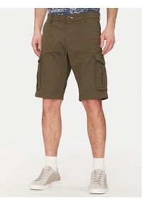 GANT - Gant Szorty materiałowe 205069 Khaki Relaxed Fit. Kolor: brązowy. Materiał: bawełna #1