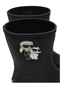 Karl Lagerfeld - KARL LAGERFELD Kalosze KL47073T Czarny. Kolor: czarny #6