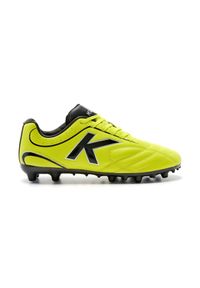 Buty piłkarskie Kelme Legacy AG. Kolor: żółty, wielokolorowy, zielony. Materiał: skóra. Sport: piłka nożna #1