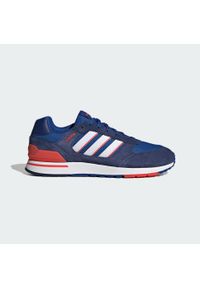 Adidas - Run 80s Shoes. Kolor: biały, czerwony, wielokolorowy, niebieski. Materiał: guma. Sport: bieganie