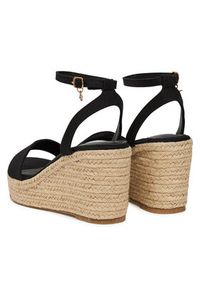 DeeZee Espadryle EA0315-2 Czarny. Kolor: czarny. Materiał: materiał #4