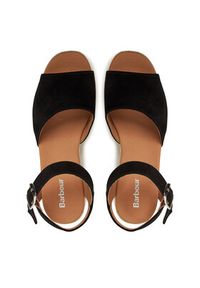 Barbour Espadryle Aspen LFO0767BK31 Czarny. Kolor: czarny. Materiał: zamsz, skóra #3