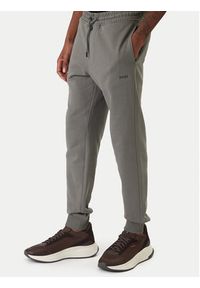 BOSS Dres Wesmallhood 50541065 Szary Regular Fit. Kolor: szary. Materiał: bawełna #2