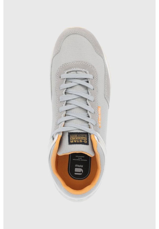 G-Star RAW - G-Star Raw Buty kolor szary. Nosek buta: okrągły. Zapięcie: sznurówki. Kolor: szary