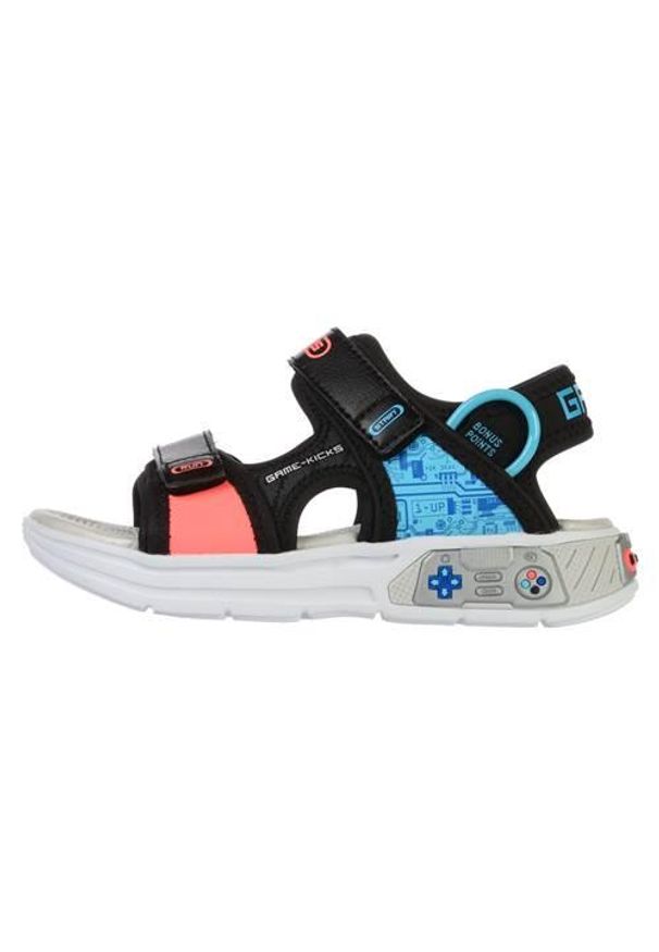 skechers - Buty do chodzenia dla dzieci Skechers Power Splash. Kolor: czarny. Materiał: materiał, syntetyk