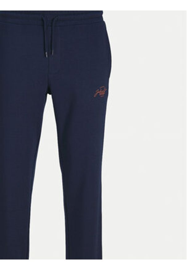 Jack & Jones Spodnie dresowe Gordon 12258491 Granatowy Regular Fit. Kolor: niebieski. Materiał: syntetyk, bawełna