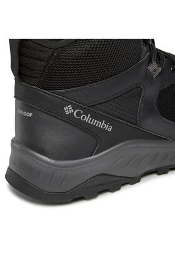 columbia - Columbia Trekkingi Trailstorm™ Ascend Mid Wp 2044271 Czarny. Kolor: czarny. Materiał: skóra. Sport: turystyka piesza