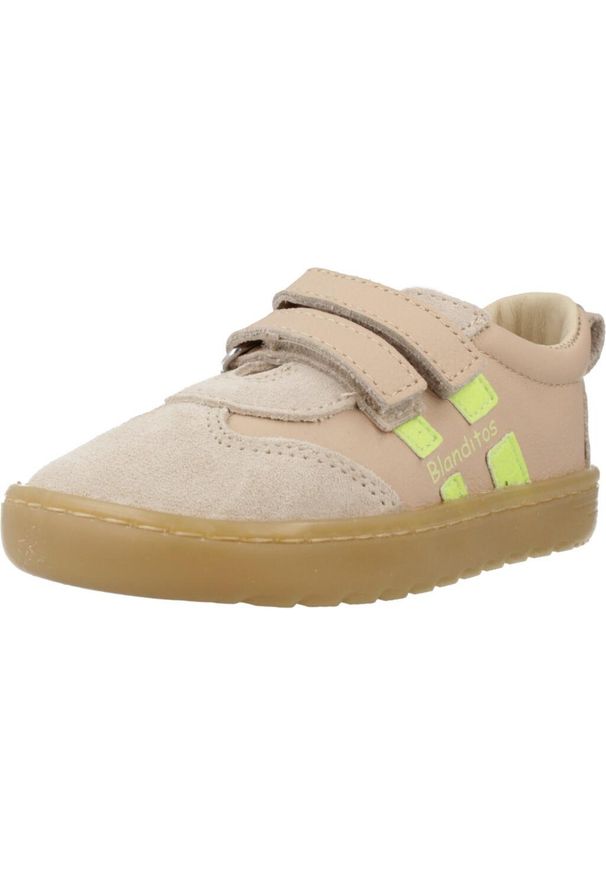BLANDITOS BY CRIO'S - Buty BLANDITOS LISBOABD Jasnobrązowy. Kolor: beżowy, wielokolorowy, brązowy. Materiał: skóra, syntetyk. Sport: turystyka piesza