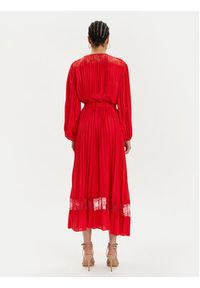 Lola Casademunt by Maite Sukienka wieczorowa MS2416006 Czerwony Regular Fit. Kolor: czerwony. Materiał: syntetyk. Styl: wizytowy