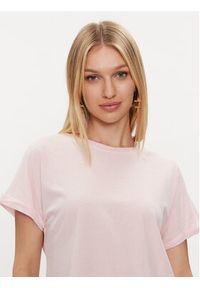 Pepe Jeans T-Shirt Liu PL505832 Różowy Relaxed Fit. Kolor: różowy. Materiał: bawełna #4