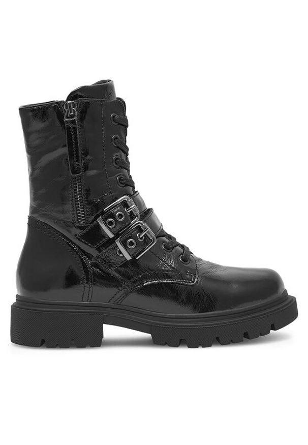 Sergio Bardi Trzewiki EST-C1009-02SB Czarny. Kolor: czarny. Materiał: skóra, syntetyk