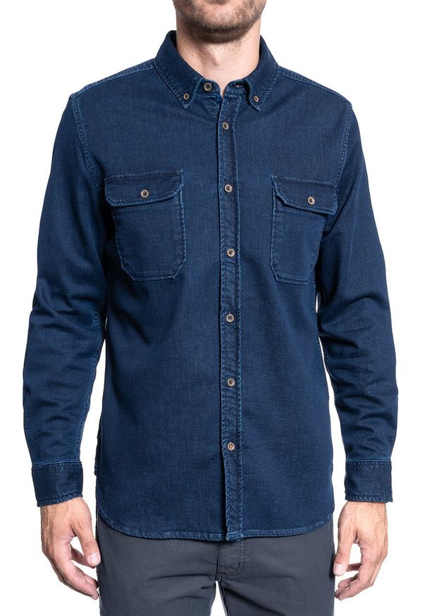 Mustang - MUSTANG Casper denim felpa 1009907 5000 500. Materiał: denim