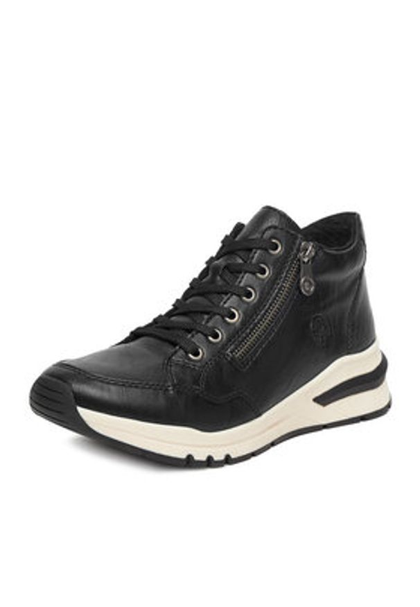 Rieker Trzewiki CEO-M6644-00 Czarny. Kolor: czarny. Materiał: syntetyk, materiał