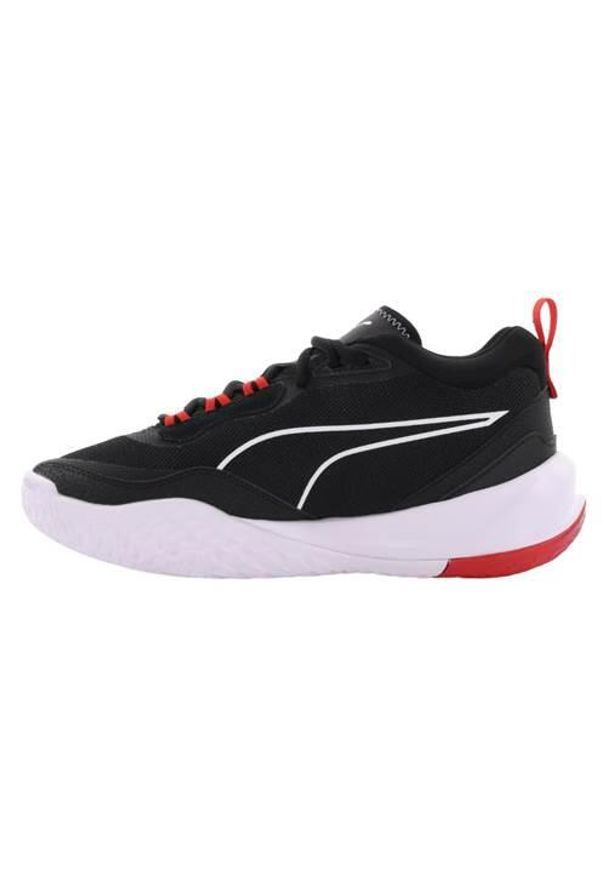 Buty do chodzenia dla dzieci Puma Playmaker Jet. Kolor: czarny. Materiał: materiał. Szerokość cholewki: normalna. Sport: turystyka piesza