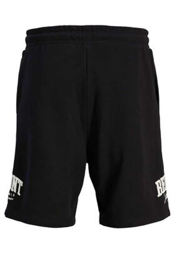 Jack & Jones Szorty sportowe Kane Detroit 12268773 Czarny Relaxed Fit. Kolor: czarny. Materiał: syntetyk, bawełna. Styl: sportowy