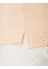 TOMMY HILFIGER - Tommy Hilfiger Polo 1985 MW0MW17771 Koralowy Slim Fit. Typ kołnierza: polo. Kolor: pomarańczowy. Materiał: bawełna