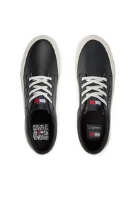 Tommy Jeans Sneakersy Tjm Vulc. Skate Derby Ess EM0EM01400 Czarny. Kolor: czarny. Materiał: skóra. Sport: skateboard