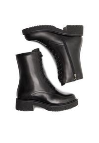 Gino Rossi Trapery Spezia -03 Czarny. Kolor: czarny. Materiał: skóra #7