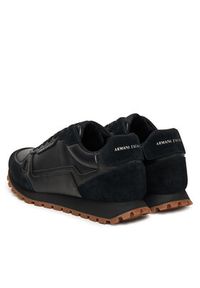 Armani Exchange Sneakersy XM001725 AF17540 UC001 Czarny. Kolor: czarny. Materiał: skóra #5