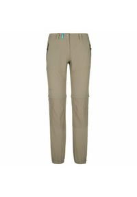 Damskie spodnie outdoorowe Kilpi HOSIO-W. Kolor: brązowy