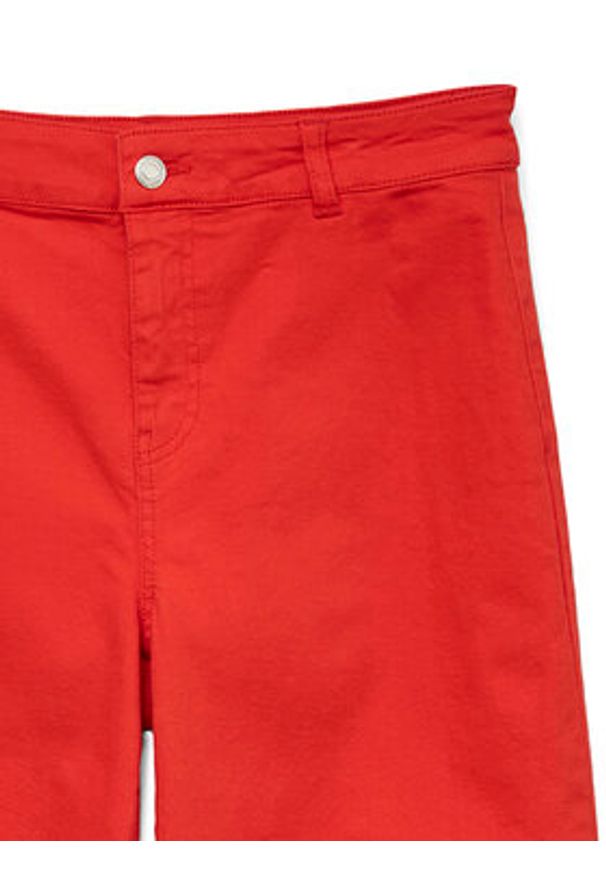 Vero Moda Kuloty Wild Kayla 10307837 Czerwony Wide Leg. Kolor: czerwony. Materiał: bawełna
