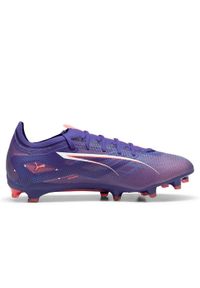 Buty Piłkarskie Puma Ultra 5 Match Fg/Ag Dorosłych. Kolor: fioletowy, wielokolorowy, różowy. Sport: piłka nożna