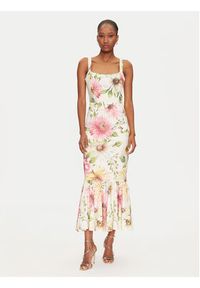 Guess Sukienka koktajlowa W5GK20 WH4S2 Kolorowy Slim Fit. Materiał: wiskoza. Wzór: kolorowy. Styl: wizytowy #3