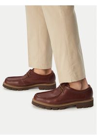 Clarks Półbuty Cleyhill Seam 26186417 Brązowy. Kolor: brązowy. Materiał: skóra #5