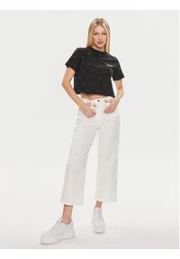 Guess T-Shirt Skylar V4GI08 JA914 Czarny Boxy Fit. Kolor: czarny. Materiał: bawełna #5