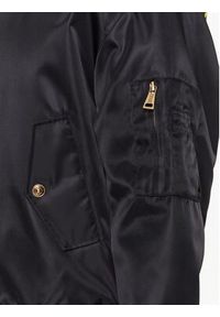 Versace Jeans Couture Kurtka bomber 74GASD07 Czarny Regular Fit. Kolor: czarny. Materiał: syntetyk