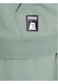 Puma Bluza Puma X Ripndip 622197 Zielony Relaxed Fit. Kolor: zielony. Materiał: bawełna #4