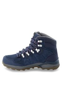 Jack Wolfskin Trekkingi Refugio Texapore Mid W 4050871 Granatowy. Kolor: niebieski. Materiał: zamsz, skóra #6