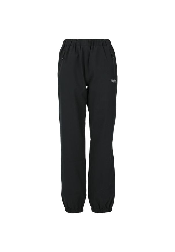 Dziecięce spodnie wodoodporne Weather Report Borise. Kolor: czarny. Sezon: lato. Sport: turystyka piesza