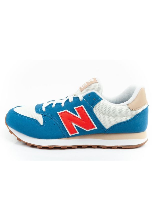 Buty sportowe sneakersy męskie New Balance 500. Kolor: szary, niebieski, wielokolorowy