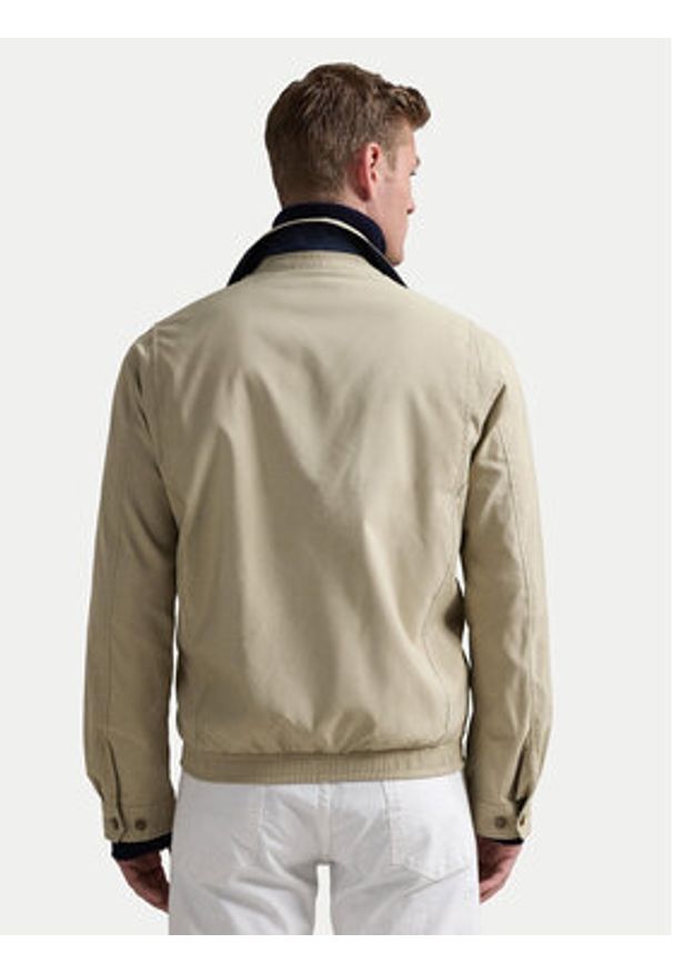 Polo Ralph Lauren Kurtka przejściowa 710548506002 Beżowy Regular Fit. Typ kołnierza: polo. Kolor: beżowy. Materiał: syntetyk