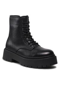 DeeZee Trzewiki H120101-01 Czarny. Kolor: czarny. Materiał: skóra #1